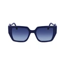Karl Lagerfeld Γυναικεία Γυαλιά Ηλίου με Navy Μπλε Κοκκάλινο Σκελετό και Μπλε Ντεγκραντέ Φακό KL6098S-400