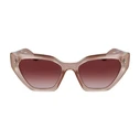 Karl Lagerfeld Γυναικεία Γυαλιά Ηλίου με Ροζ Κοκκάλινο Σκελετό και Ροζ Ντεγκραντέ Φακό KL6145S-278