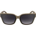Karl Lagerfeld Γυναικεία Γυαλιά Ηλίου με Καφέ Κοκκάλινο Σκελετό και Καφέ Φακό KL6161S-272