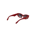 Karl Lagerfeld Γυναικεία Γυαλιά Ηλίου με Κόκκινο Κοκκάλινο Σκελετό και Κόκκινο Φακό KL6162S-600
