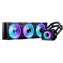Phanteks Glacier One 360D30 X2 AIO Υδρόψυξη CPU 360mm με 3x 120mm RGB ανεμιστήρες (Μαύρο)