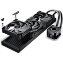 Phanteks Glacier One 420D30 X2 D-RGB Μαύρο - AIO Υδρόψυξη CPU 420mm
