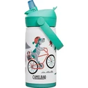 Camelbak Kids Stainless Steel Bottle with Straw, Turquoise/Blue 350 ml (Model 2861104035)