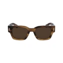 Salvatore Ferragamo Ανδρικά Γυαλιά Ηλίου με Καφέ Κοκκάλινο Σκελετό και Καφέ Φακό SF2010S 319