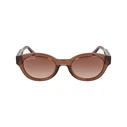 Lacoste Γυναικεία Γυαλιά Ηλίου με Καφέ Σκελετό και Καφέ Φακό L6024S-210