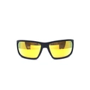 Arnette Snap Ii Ανδρικά Γυαλιά Ηλίου με Μαύρο Κοκκάλινο Σκελετό και Κίτρινο Καθρέφτη Φακό AN4297 28085