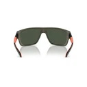 Arnette Hijiki Ανδρικά Γυαλιά Ηλίου με Μαύρο Κοκκάλινο Σκελετό και Πράσινο Φακό AN4330 28546R
