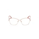 Emilio Pucci Γυναικείος Μεταλλικός Σκελετός Γυαλιών Πεταλούδα Ροζ EP5202 028