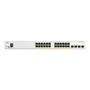 Cisco Catalyst C1200-24P-4X Διαχειριζόμενος L2 PoE++ Switch — 24x Gigabit RJ‑45 + 4x SFP/SFP+