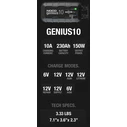 NOCO GENIUS10EU 10A 6V/12V Battery Charger & Maintainer