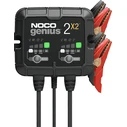 NOCO Genius 2x2 4A 2-Bank Battery Charger & Maintainer (6V/12V)