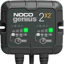 NOCO Genius 2x2 4A 2-Bank Battery Charger & Maintainer (6V/12V)