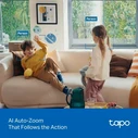 TP-Link 4K 8MP Pan/Tilt AI Home Security Wi-Fi Camera (TAPO C250) (TPC250)