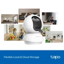 TP-Link 4K 8MP Pan/Tilt AI Home Security Wi-Fi Camera (TAPO C250) (TPC250)
