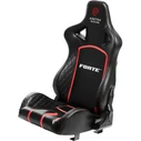 Asetek SimSports Initium Forte Seat (Black, Faux Leather)