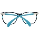 Police Women's Acetate Eyeglass Frame Brown Tortoise VPL630 0AE8