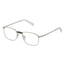 Sting VSJ413 0579 Children's Metal Eyeglass Frame 50/18/135 - Shiny Full Palladium (Silver)