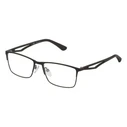 Police VK555 0587 Kids Optical Frame - Brown Rectangular Frame