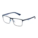 FURLA Women's Metal Frame Glasses Black VFU399 0E70