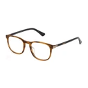 Police Men's Brown Acetate Frame Glasses VPLD96-5006HN