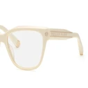 PHILIPP PLEIN Women's Eyeglass Frames VPP051M 03GF, Acetate, Lens/Bridge/Temple 55/15/135 mm, Beige
