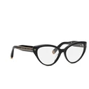 Philipp Plein Women's Eyeglass Frames VPP052M 54/16/135 mm (Black, Acetate)