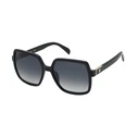 Tous Women's Sunglasses with Black Acetate Frame and Grey Gradient Lenses TOB73 0700