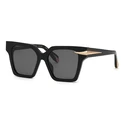 Roberto Cavalli Unisex Sunglasses SRC002S54700Y – Black frame, Grey lenses
