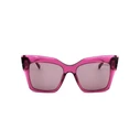 BLUMARINE Women's Sunglasses SBM832S5401BV - Pink Acetate Frame, Brown Lenses