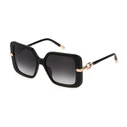 Furla 0700 Women's Sunglasses - Black Frame, Black Lens, 54/16/140