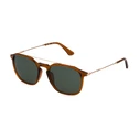Police Unisex Sunglasses SPLL76-53D67P — Brown Frame / Green Gradient Polarized Lenses 53/19/145