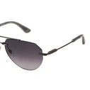 Police Men's Sunglasses SPLN42 568K — Grey Metal Frame, Grey Degrade Lenses (59/15/145)