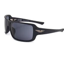 Police Unisex Sunglasses SPLN37M650I41 (65/14/115) Black Frame, Grey Lenses