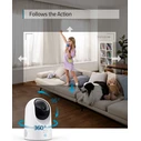 Anker Eufy Indoor Cam P24 2K Εσωτερική Κάμερα Λευκή