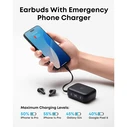 Soundcore by Anker P41i True-Wireless In-ear Ακουστικά με Θήκη Φόρτισης 3-in-1 (Μαύρα)