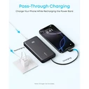 Anker Zolo Power Bank 10000mAh 22.5W USB-C & USB-A Μαύρο (MPN: A110DH11)