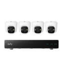 eufy Σύστημα Ασφαλείας NVR E41 (4K PoE NVR + 4 x 4K IP Κάμερες, 2TB HDD)