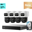 eufy NVR Security System S4 Max (E8E00322) - 16MP Triple‑Lens Bullet + 8‑Channel NVR