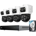 eufy NVR Security System S4 Max (E8E00322) - 16MP Triple‑Lens Bullet + 8‑Channel NVR