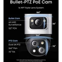 eufy NVR Security System S4 Max (E8E00322) - 16MP Triple‑Lens Bullet + 8‑Channel NVR