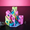 Mattel Mega Squid Game The Staircase Building Set