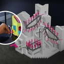 Mattel Mega Squid Game The Staircase Building Set