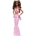 Mattel Barbie Κούκλα Deluxe Style Pink Flared Jeans JJN72