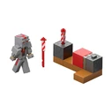 Mattel Minecraft Φιγούρα Προστατευτή με Εκτοξευτή Βεγγαλικών