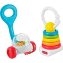 Mattel Fisher Price Newborn Classics Rattles Teethers 2 Pack