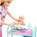 Mattel Barbie Μπάρμπι Κούκλα Baby Doctor JMK12