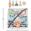 Fisher Price 3 in 1 Music Glow Grow Gym Infant Activity Play Mat Mattel