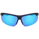 Nike Men's Sunglasses WINDTACKMFV2 Black Frame with Blue Lens