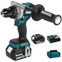 Makita DDF492RTJ Cordless Drill Driver 18V Kit (2x 5.0Ah Batteries, DC18RC Charger, Makpac Case)