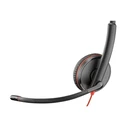 Poly Blackwire C3225 Stereo USB-A On-Ear Headset with Microphone
